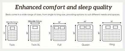 2-Inch Mattress Topper with Memory Foam for Bedroom Comfort and Support detail image - detail view 14