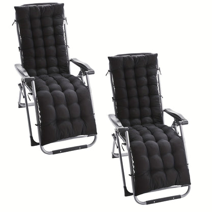 Outdoor Cushion shown in the Black, 61 X 19 Inches option