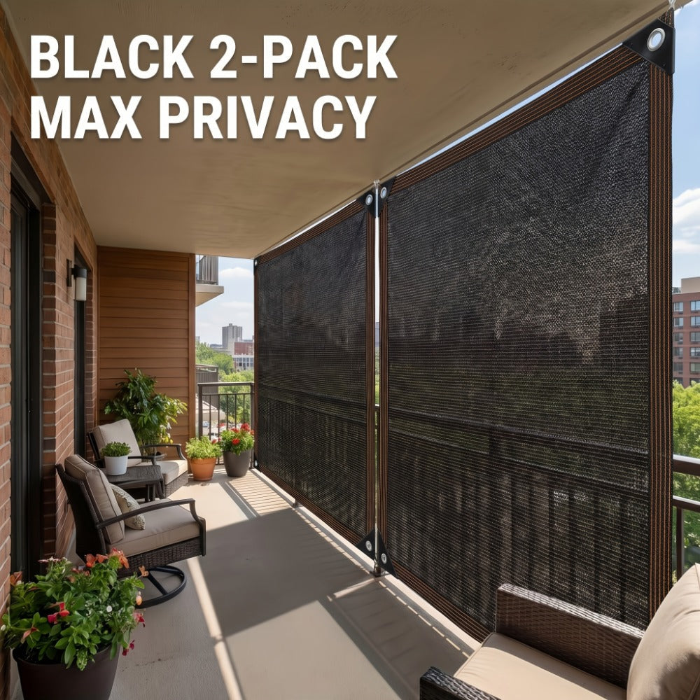 2-Pack Outdoor Sun Shade Sail with UV Protection for Outdoor Shade and Protection in Patio detail image - detail view 26
