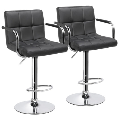 Bar Stool shown in the Gray, 2pcs option