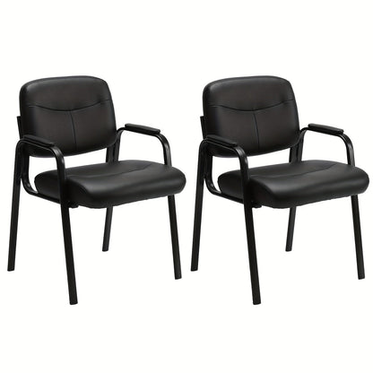 Guest Chair shown in the Black option