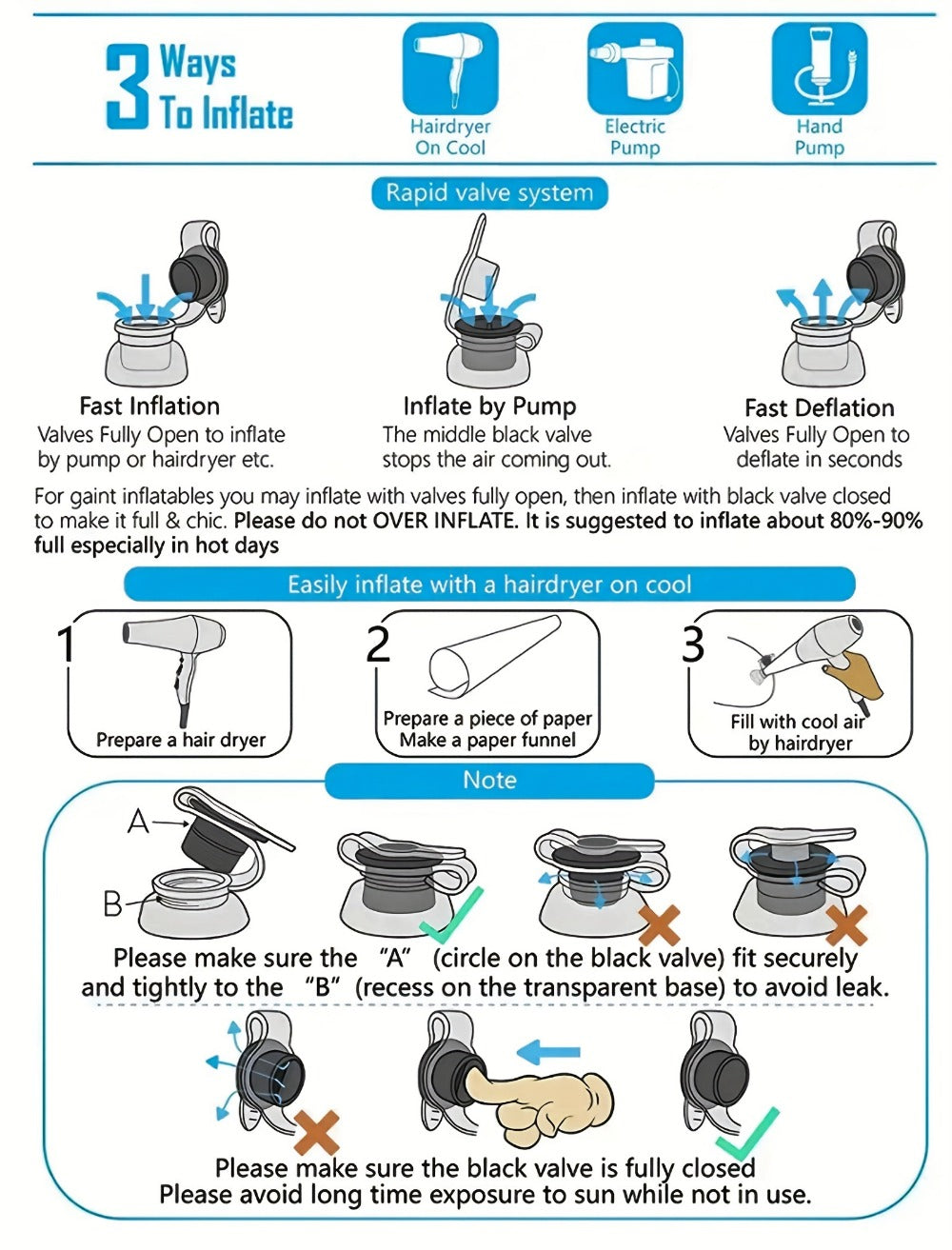 2-Piece Set Inflatable Furniture for Practical Everyday Home Use detail image - detail view 16