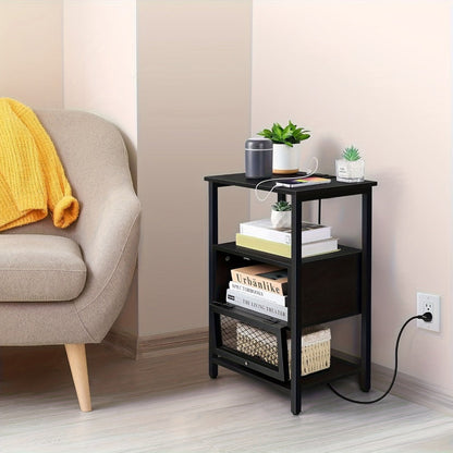 2-Piece Set Nightstand, Bedside Table for Practical Everyday Home Use detail image - detail view 11