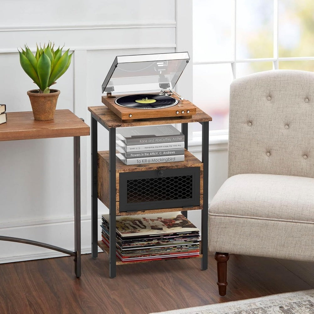 2-Piece Set Nightstand, Bedside Table for Practical Everyday Home Use detail image - detail view 12