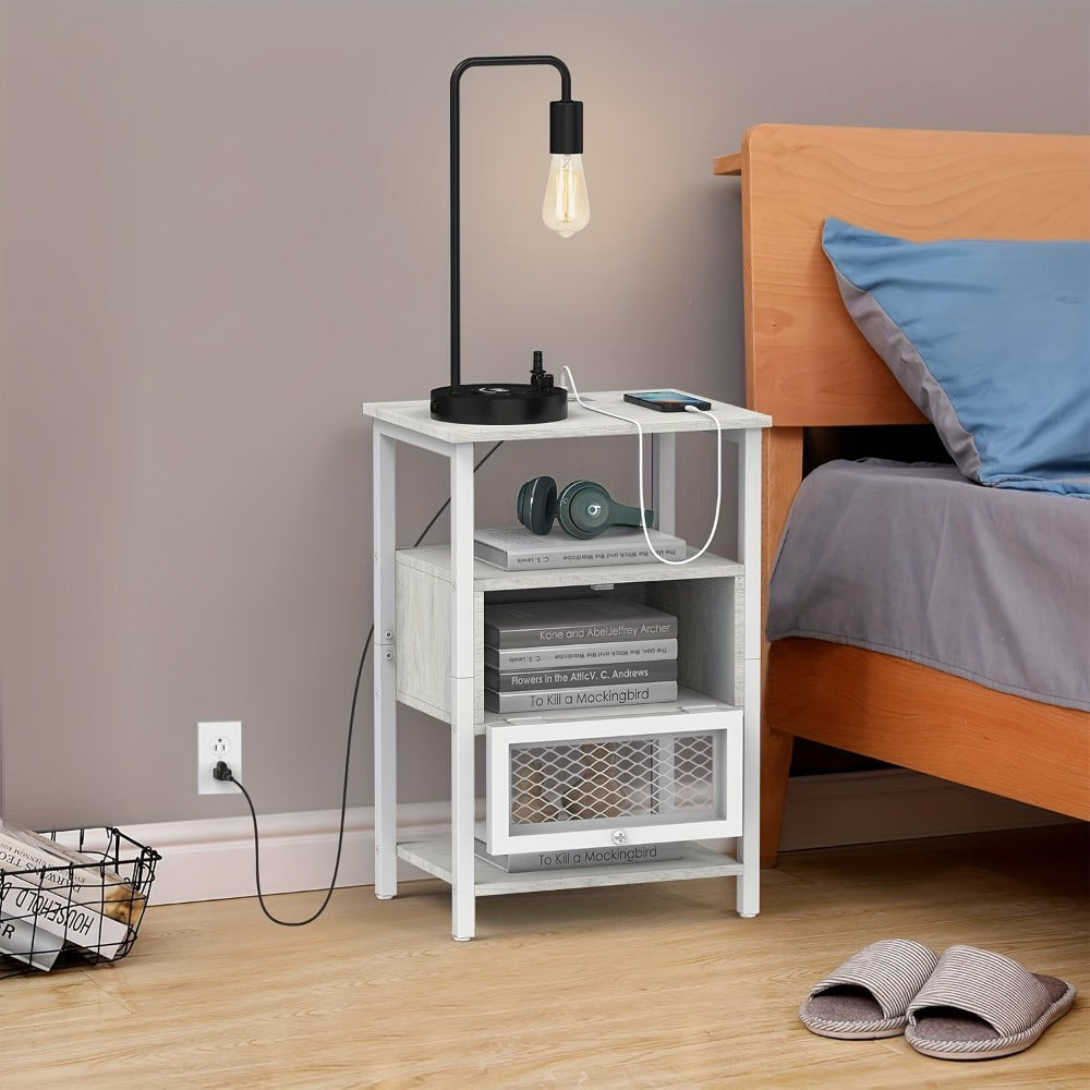 2-Piece Set Nightstand, Bedside Table for Practical Everyday Home Use detail image - detail view 8