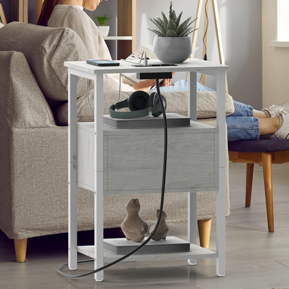 2-Piece Set Nightstand, Bedside Table for Practical Everyday Home Use detail image - detail view 9