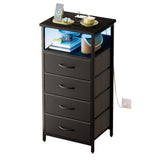 1pc-4 Drawers-Black