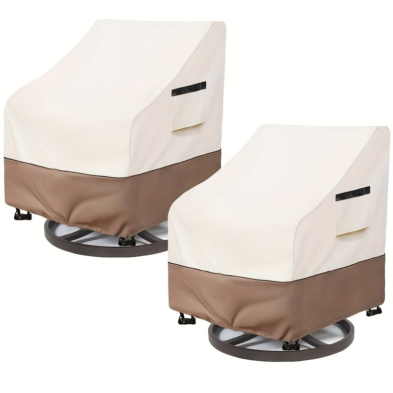 Patio Furniture Cover shown in the 33 W x 35 D x 38.5 H Inches, 2-Pack option