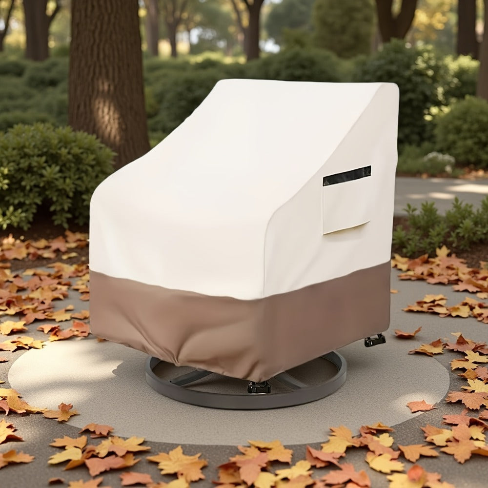 2-Piece Set Patio Furniture Cover with Waterproof Protection and Two Chairs Included detail image - detail view 10