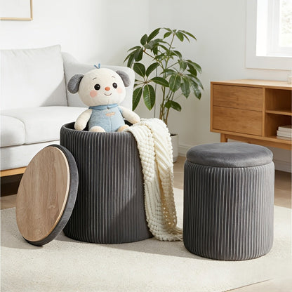 Ottoman shown in the Grey-2pack option