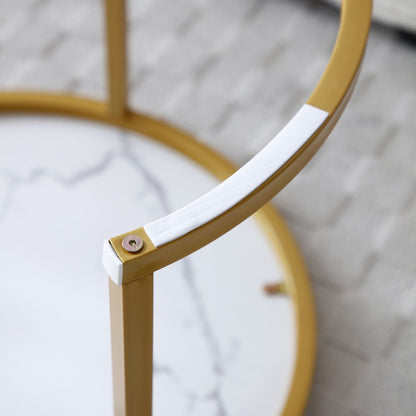 2-Piece Set Space-Saving Coffee Table, Living Room Center Table detail image - detail view 16