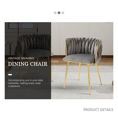 2-Piece Set Upholstered Dining Chair for Kitchen and Living Room detail image - detail view 13