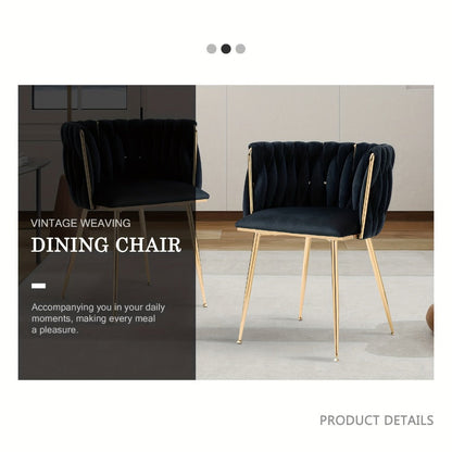2-Piece Set Upholstered Dining Chair for Kitchen and Living Room detail image - detail view 15