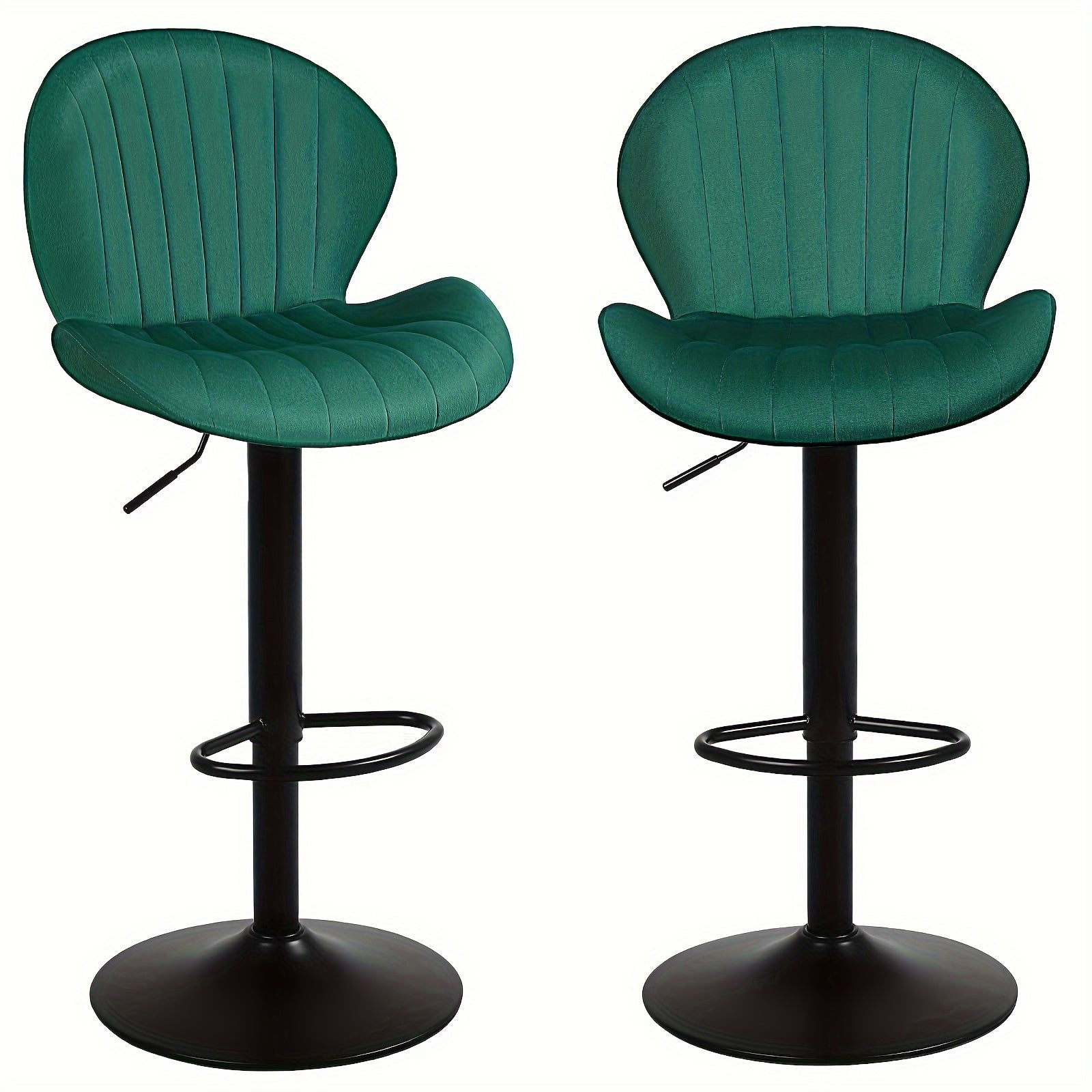 Bar Stool shown in the Green, 2pcs option