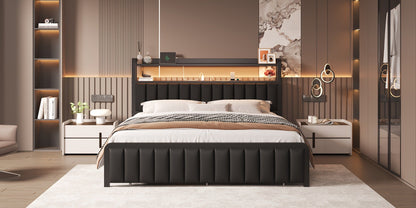 2-Tier Metal Bed Frame, Mattress Support Frame for Bedroom Comfort and Support detail image - detail view 11