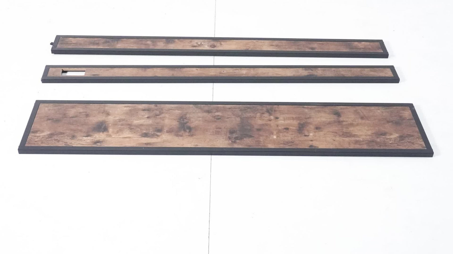 2-Tier Metal Bed Frame with LED Lighting and No Box Spring Needed detail image - detail view 14