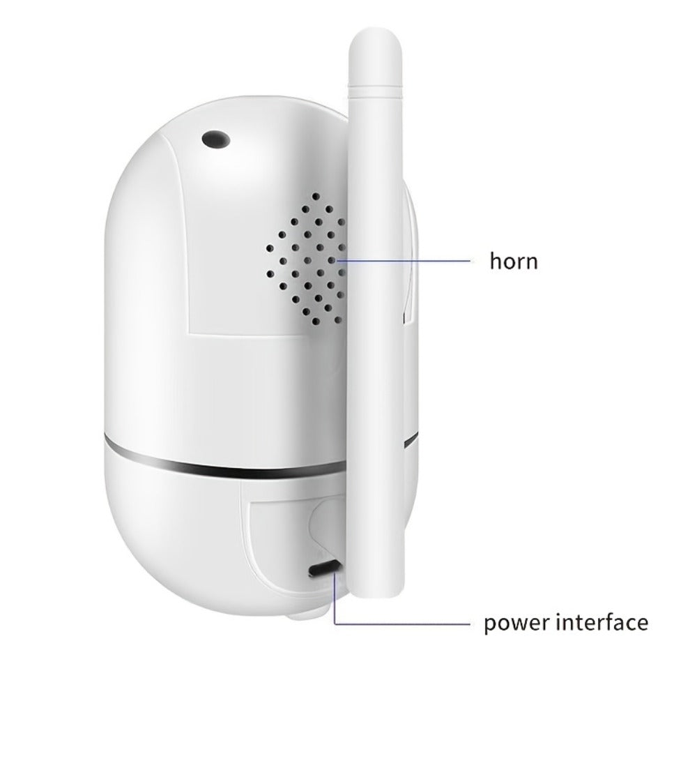 Indoor Security Camera 1080P WiFi Model with Night Vision, Motion Detection and Two-Way Audio