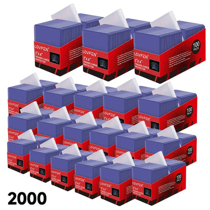 35pt Top Loader and Soft Card Sleeve Sets in 100, 500, 1000 or 2000 Matching Pair Quantities