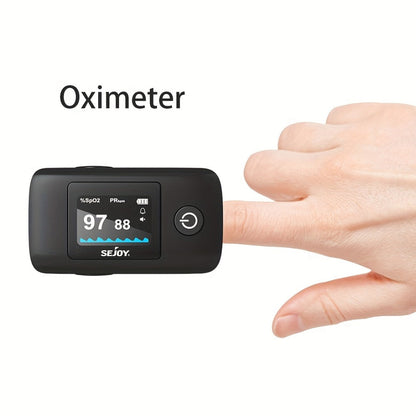 Blood Pressure Monitor by SEJOY, Wrist LCD Device with Included Strap and Battery Color Options