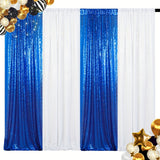 Royal Blue & White