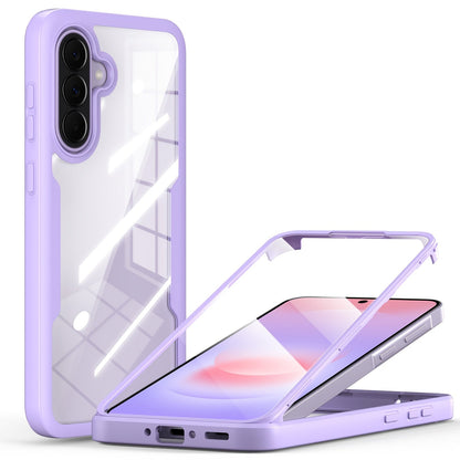 Rugged Samsung Galaxy A-Series Phone Case with Built-In Screen Cover in Four Colors and Six Model Options