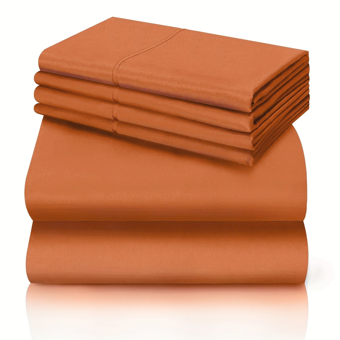 California King Sheet Set 6-Piece Breathable Cooling Bed Sheets Ultra-Soft Hotel Luxury Microfiber 18 Inch Deep Pocket Wrinkle Fade Resistant Flat Sheet Fitted Sheet 4 Pillowcases Multiple Colors