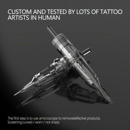 Tattoo Cartridge Needles with XNET X-RAY Label, 20-Piece RL RS or RM Code Combination Packs