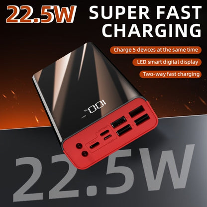 100000mAh Portable Power Bank with Flashlight LED Display Bidirectional Fast Charging Multi-Device USB Charger for Camping Outdoor Emergency – High Capacity Battery Pack Holiday Gift