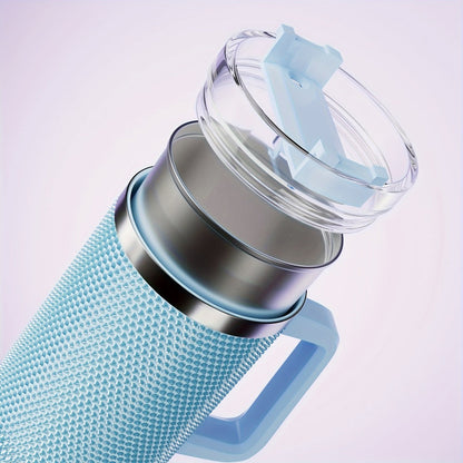 Insulated Tumbler 40oz All-Over Rhinestone Stainless Steel in Fifteen Retained Color Options