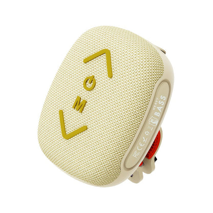 Wireless Bike Speaker with Removable Bicycle Mount, USB Rechargeable Portable Outdoor Bluetooth Speaker for Mountain Bikes Road Bikes Cycling Commuting and Hiking