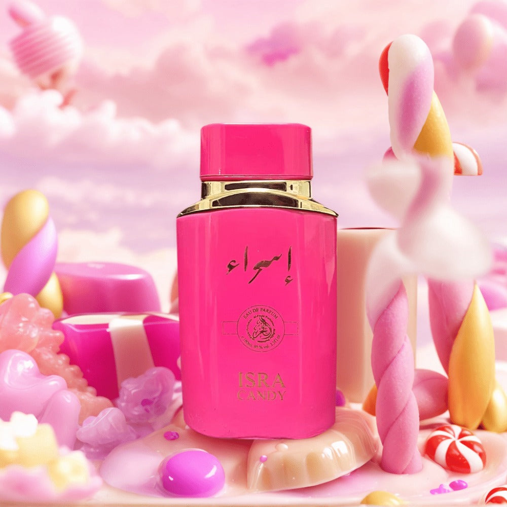 Women's Perfume Sweet Candy Eau de Parfum 3.4 oz with Fruity Floral Aroma in a Pink Bottle