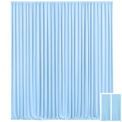 Two-Piece Photography Backdrop Curtain Set with 150 cm Width and 215 cm or 300 cm Height Options