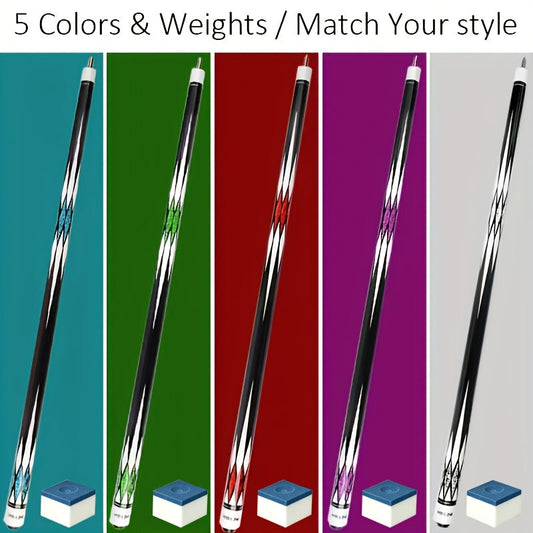 Pool Cue Stick 58 Inch - 13mm Laminated Tip, North American Maple Shaft, Ergonomic Grip, Billiard Cue for American Pool & Rotation Billiards, Great Gift for Men