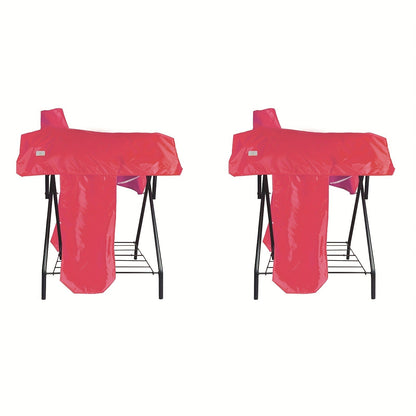 Waterproof Horse Saddle Cover 420D Oxford 6 Elastic Straps