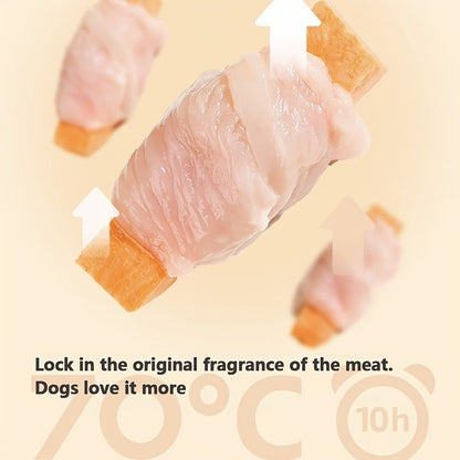 Dog Treats Mixed Chicken, Duck and Sweet Potato Chew Assortment with Four Retained Combination Options