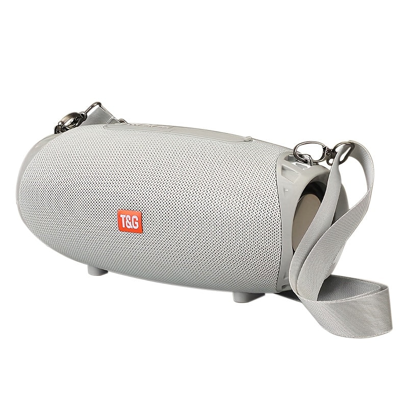 Portable Bluetooth Speaker TG534 with Dual Drivers, TWS, FM Radio, TF, USB and Built-In Microphone