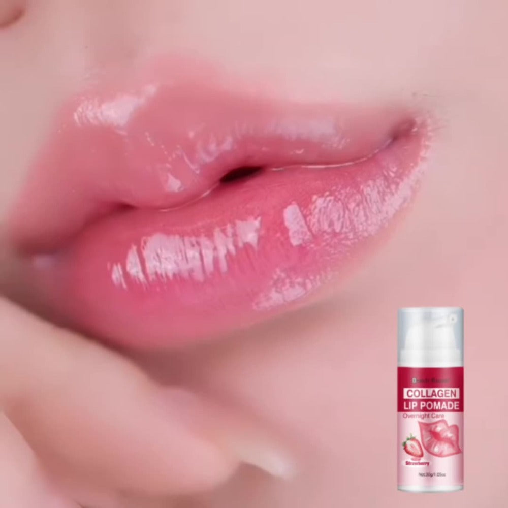 30 g Clear Lip Pomade in Single Checkout Option for Day or Night Lip Care and Glossy-Finish Routines