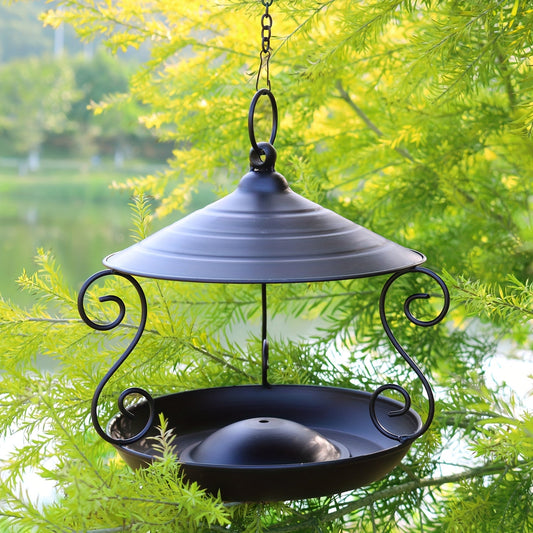 Bird Feeder | Hanging Metal Outdoor Garden Yard Decor Bird Lover Gift