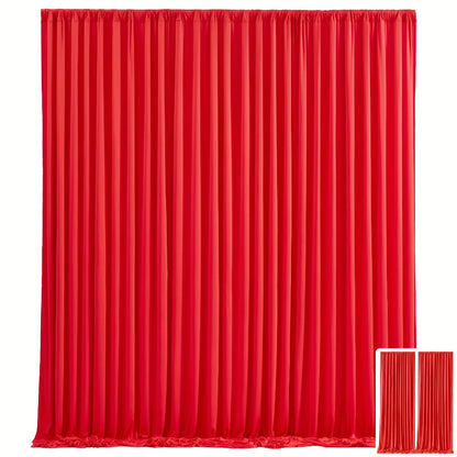 Two-Piece Photography Backdrop Curtain Set with 150 cm Width and 215 cm or 300 cm Height Options