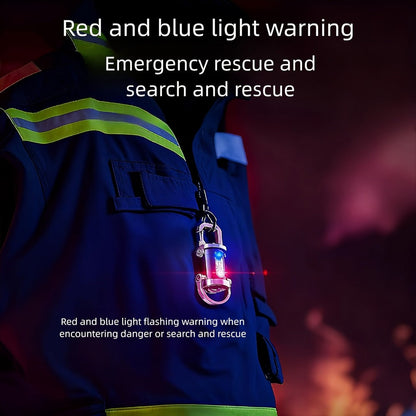 Flashlight 1200-Lumen Keychain 4-Pack with Seven Modes, USB-C Charging and Phone Power Output