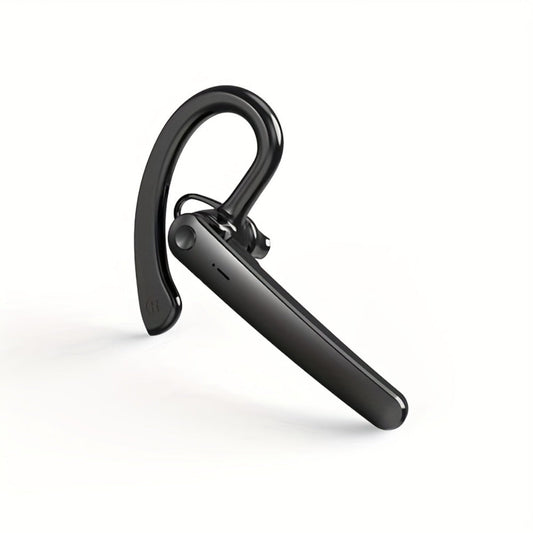 Bluetooth 5.4 Noise Cancelling Wireless Earphone Dual Microphone CVC8.0 200 Hours Talk Time Hands-Free Earpiece for iOS Android Home Office Meeting Driving