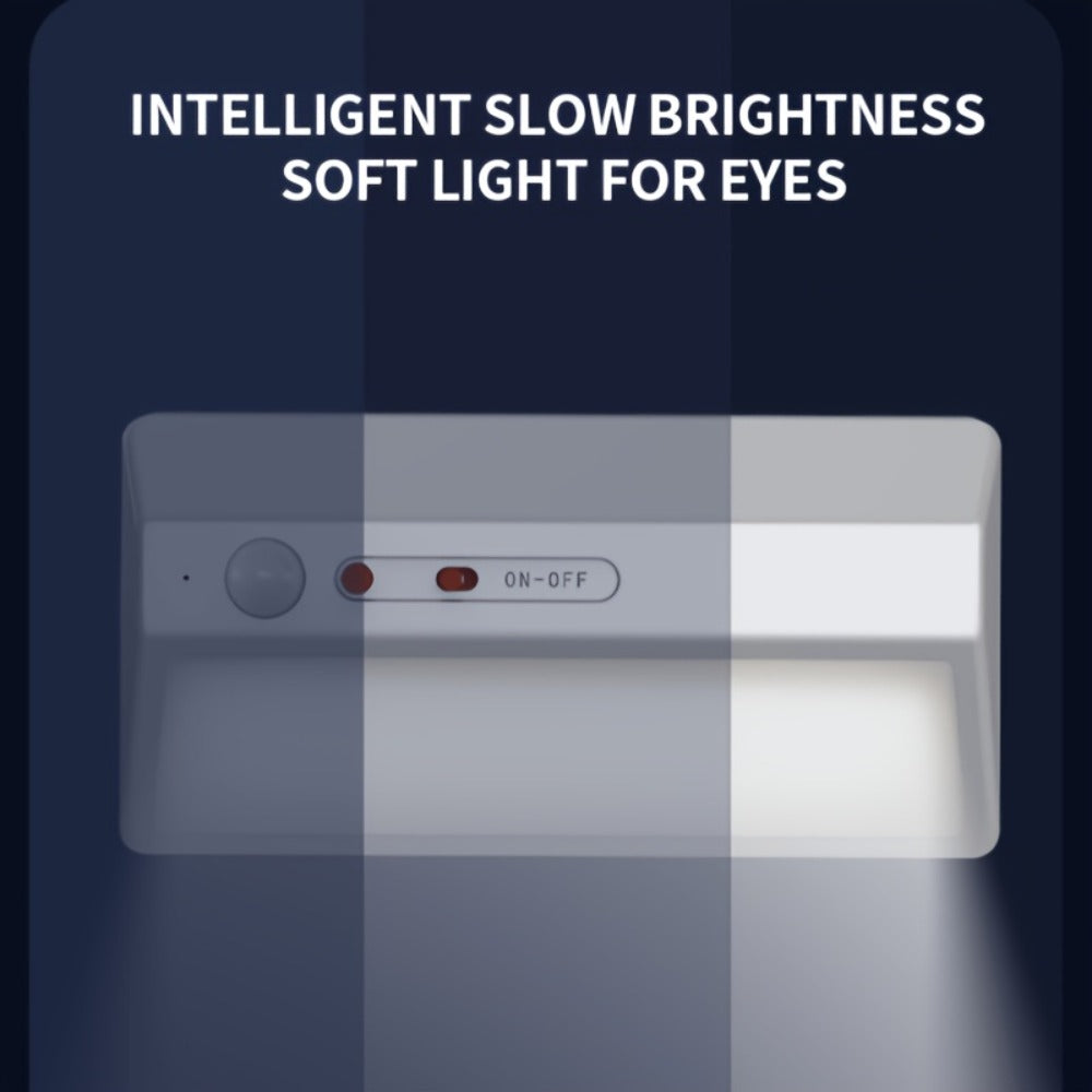 Smart Motion Sensor Night Light Plug-In – Auto On/Off LED Light for Entryway, Corridor, Hallway & Staircase with USB Charging, No Drilling Required