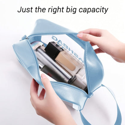 7-Piece Facial Cleansing Brush Set with Wash Bag, Bow Headband, Wristbands and Skincare Applicators
