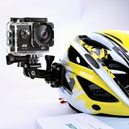 Sports Action Camera with 32GB Card, Helmet Mount Kit, 2-Inch Screen, WiFi and Remote-Control Accessories