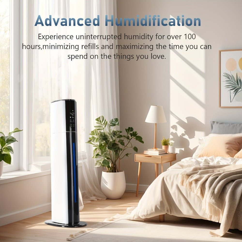 Humidifier 9L Top-Fill Cool Mist Tower with Smart Humidity Control, Sleep Mode and 600-Square-Foot Listing