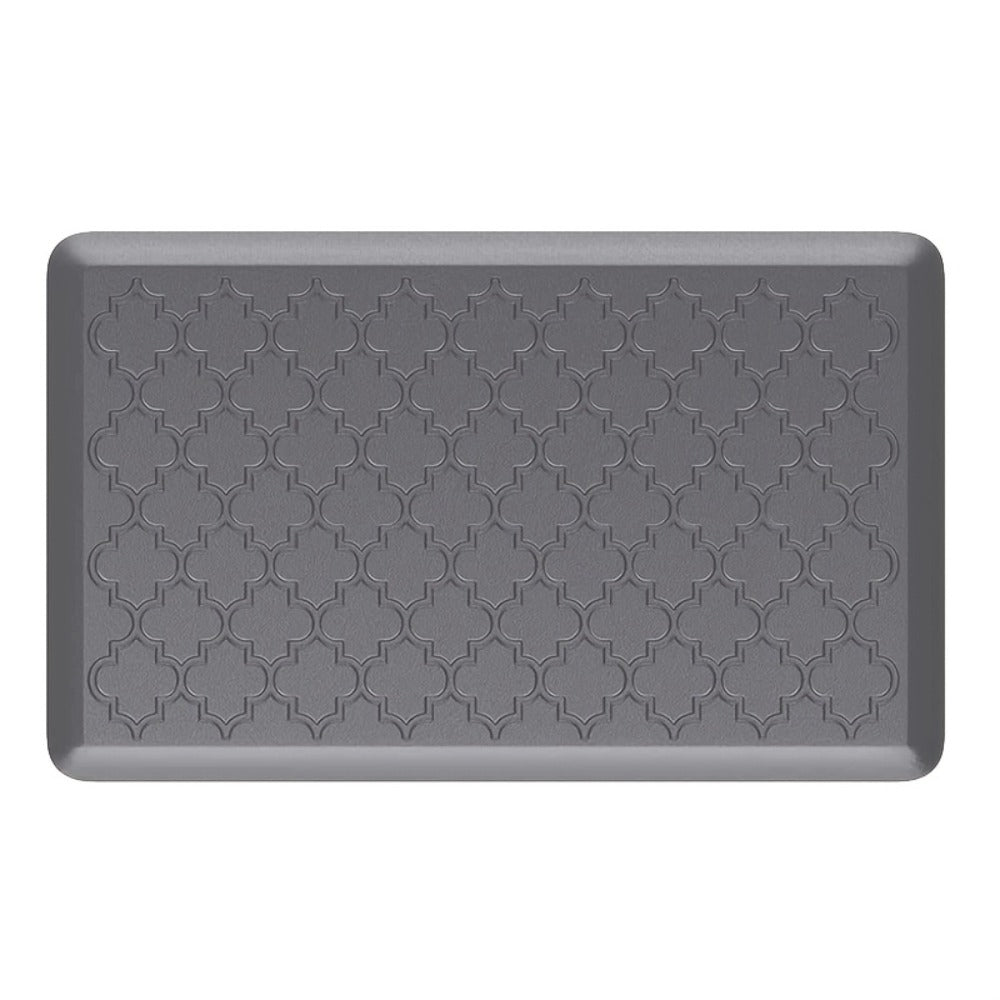 Cushioned Kitchen Standing Mat in Gray or Black with 17.3 x 29.5 and 17.3 x 47-Inch Size Options