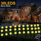 Warm Color Fairy Bubble Ground Spike Light 30LED