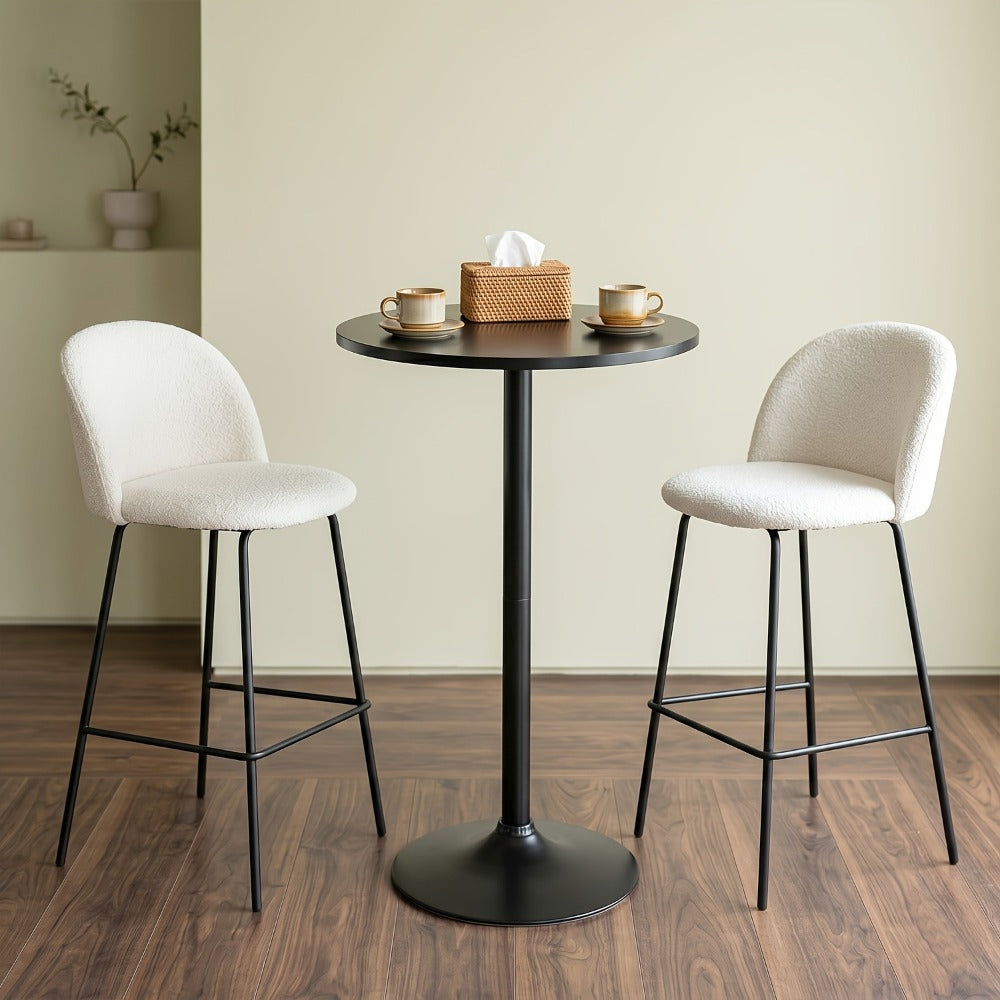 23.5-Inch Round Bar Table for Work, Display, and Everyday Use in Kitchen detail image