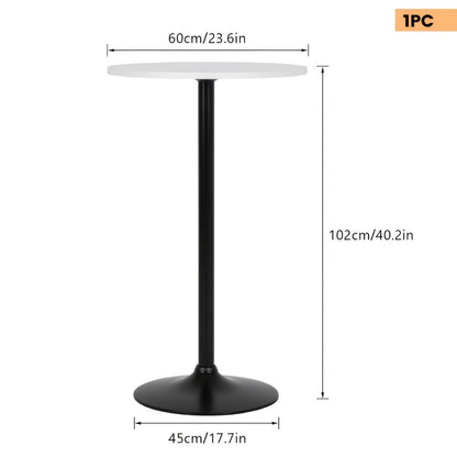 23.5-Inch Round Bar Table for Work, Display, and Everyday Use in Kitchen detail image - detail view 3