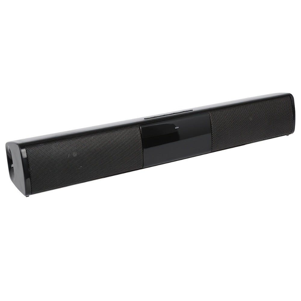 Compact 13-Inch TV Soundbar with Bluetooth, TWS Pairing, TF, AUX, FM Radio and USB Playback